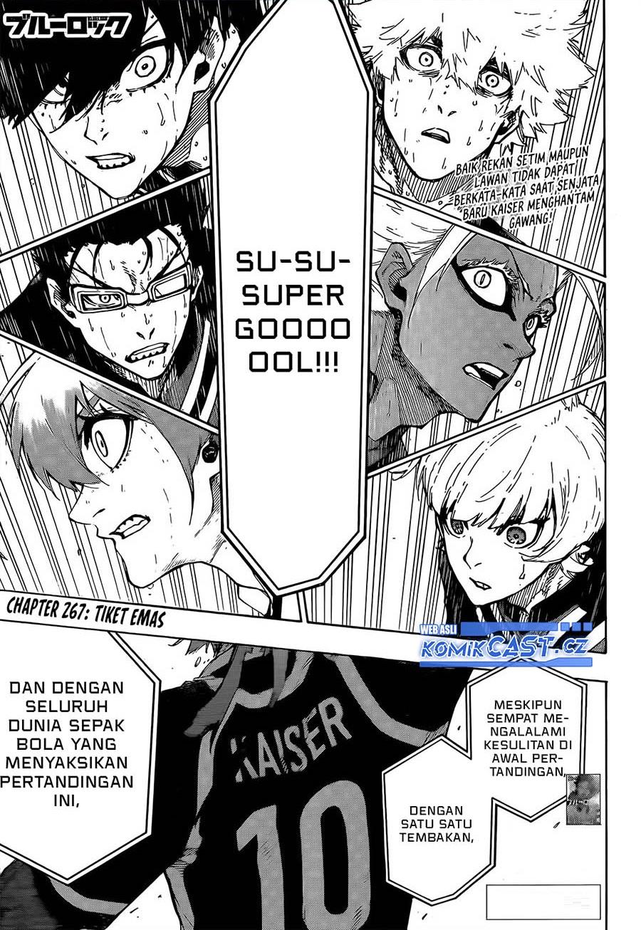 Blue Lock Chap 267 - Next Chap 268