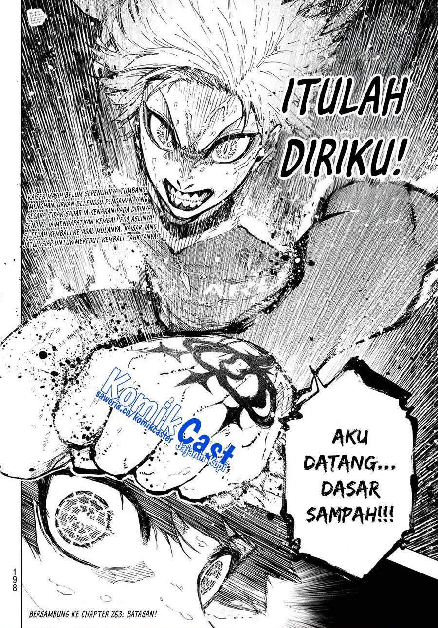 Blue Lock Chap 262 - Next Chap 263