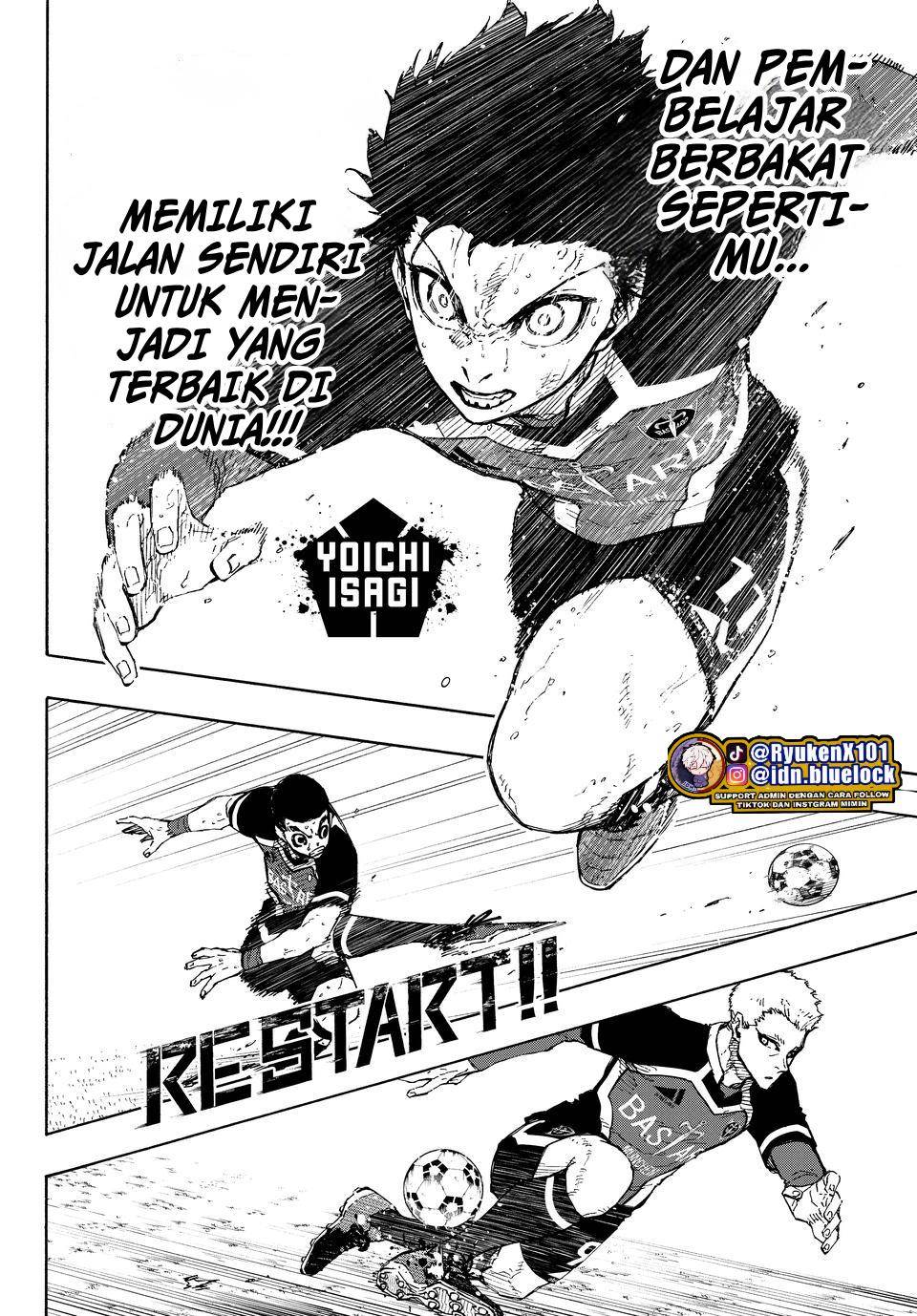 Blue Lock Chap 281 - Next Chap 282