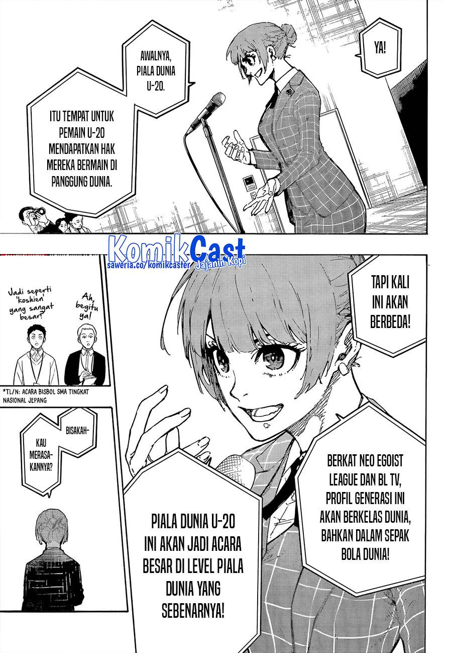 Blue Lock Chap 303 - Next Chap 304