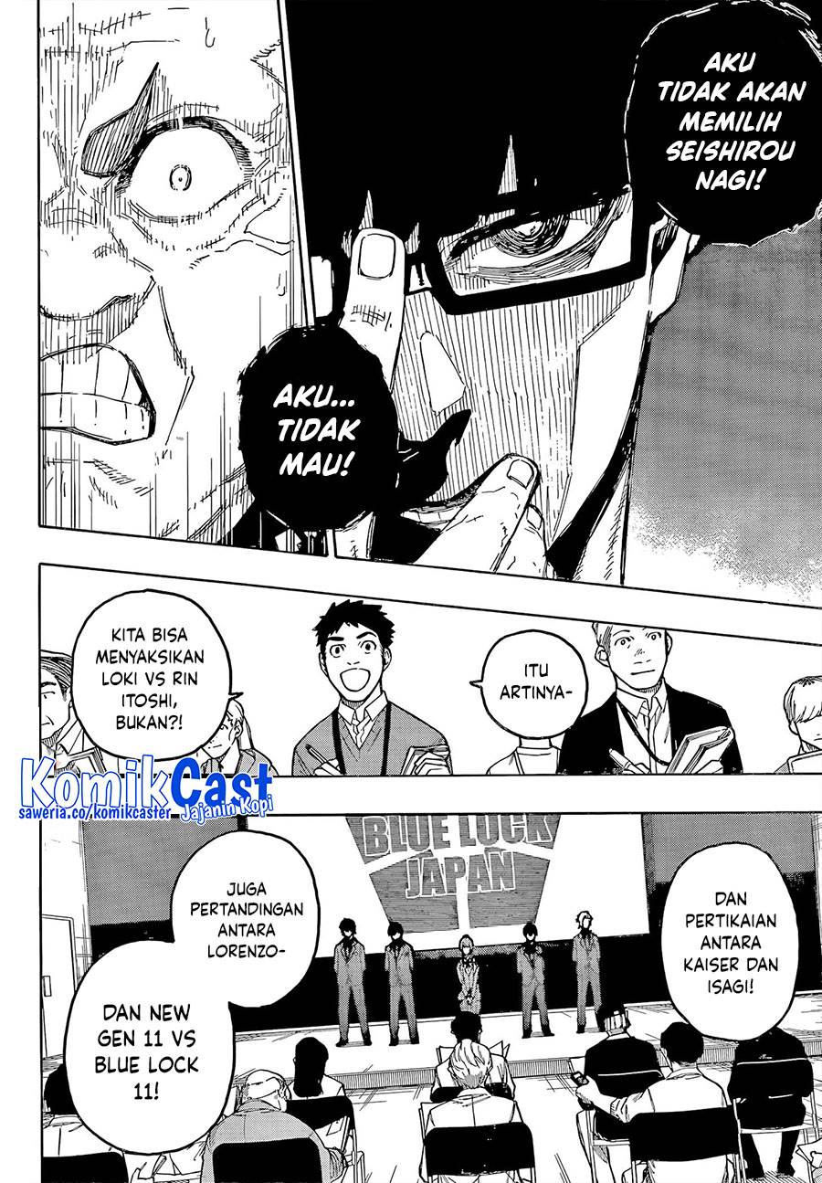Blue Lock Chap 303 - Next Chap 304