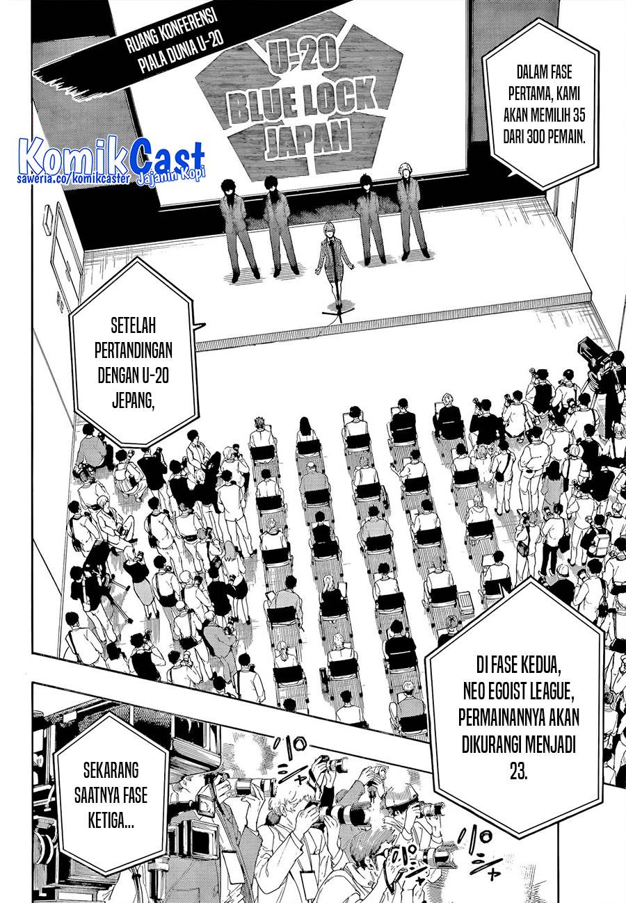 Blue Lock Chap 303 - Next Chap 304