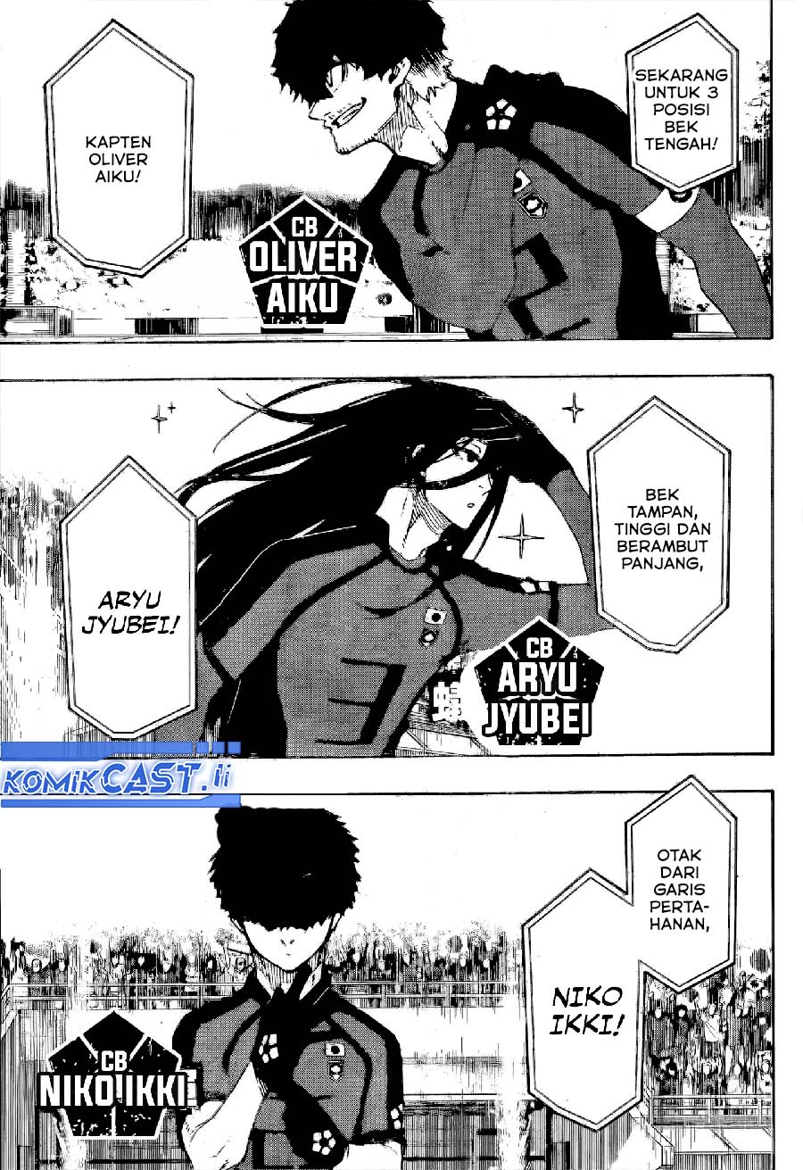 Blue Lock Chap 312 - Next Chap 313