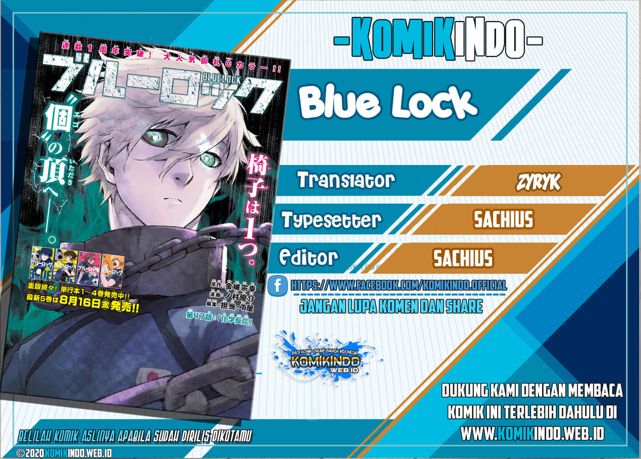Blue Lock Chap 32 - Next Chap 33