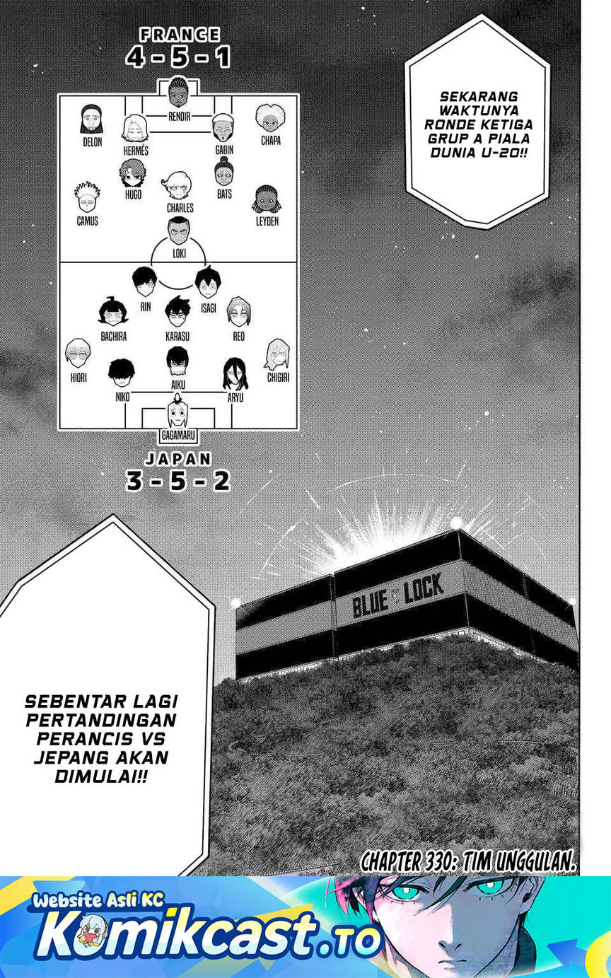 Blue Lock Chap 330 - Next Chap 331