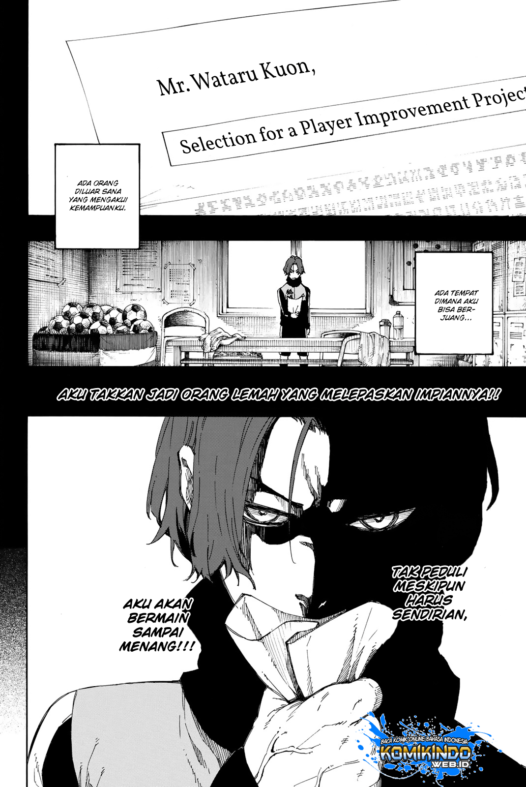 Blue Lock Chap 34 - Next Chap 35