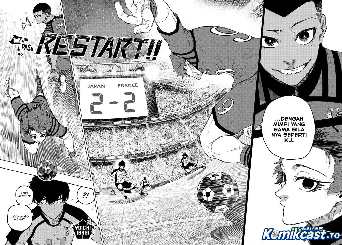 Blue Lock Chap 343 - Next Chap 344