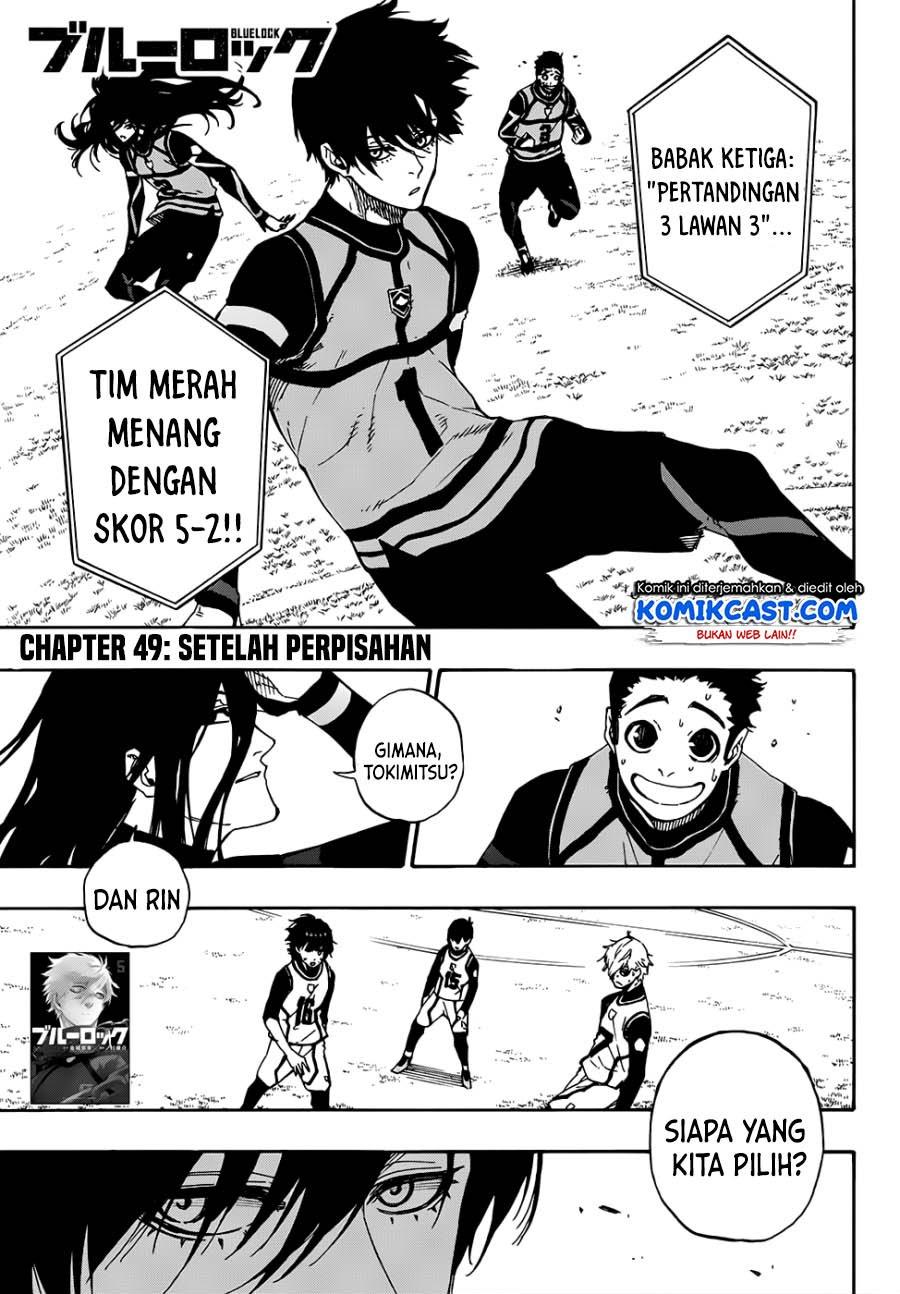 Blue Lock Chap 49 - Next Chap 50