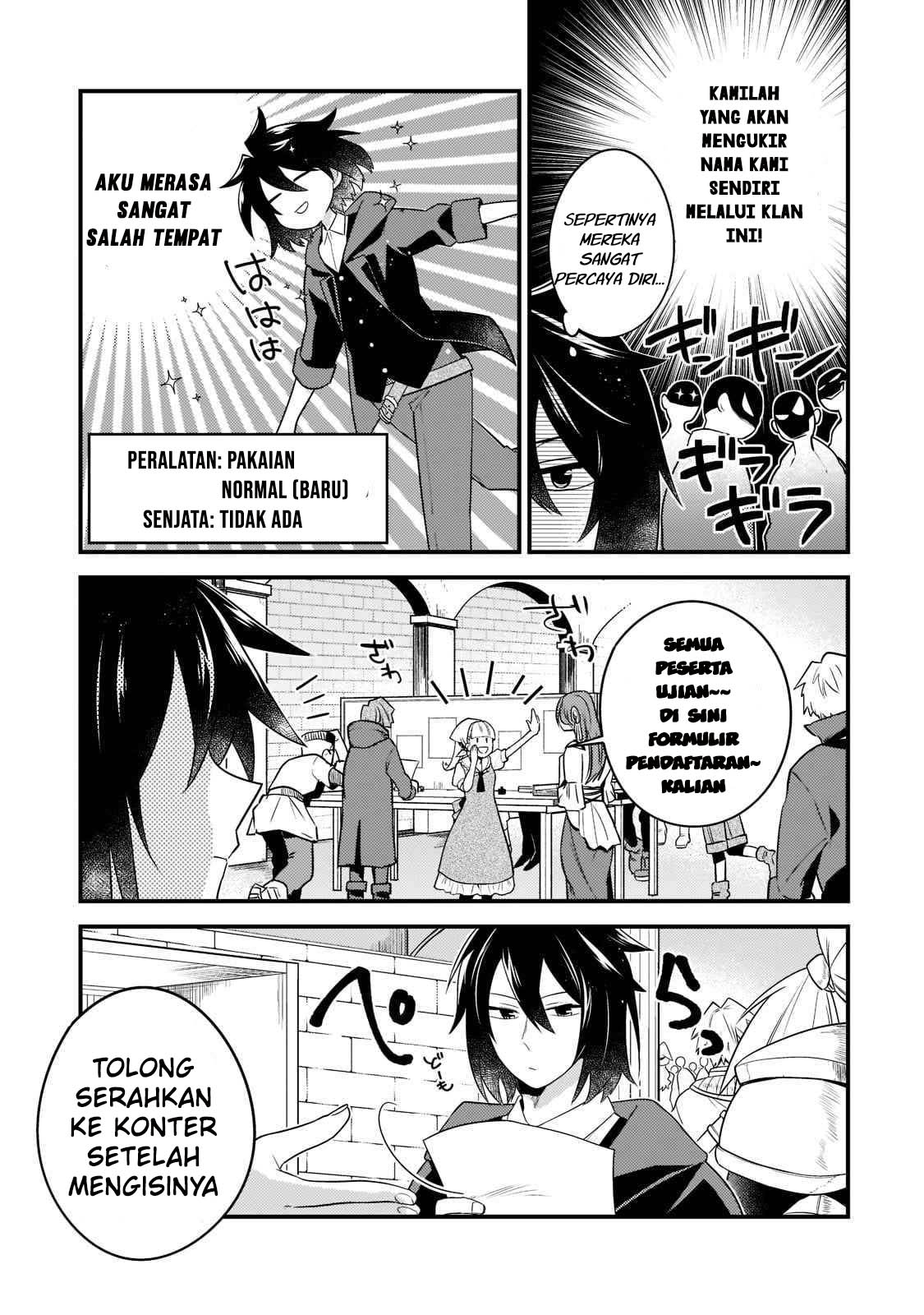 Mukiryoku Neet na Moto Shindou, Boukensha ni naru Chap 2 - Next Chap 3