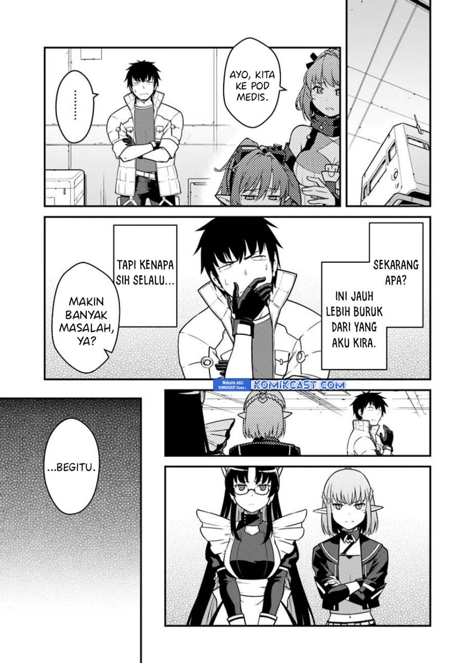 Mezametara Saikyou Soubi to Uchuusen-mochi Datta no de, Ikkodate Mezashite Youhei Toshite Jiyuu ni Ikitai Chap 46.1 - Next Chap 47.1