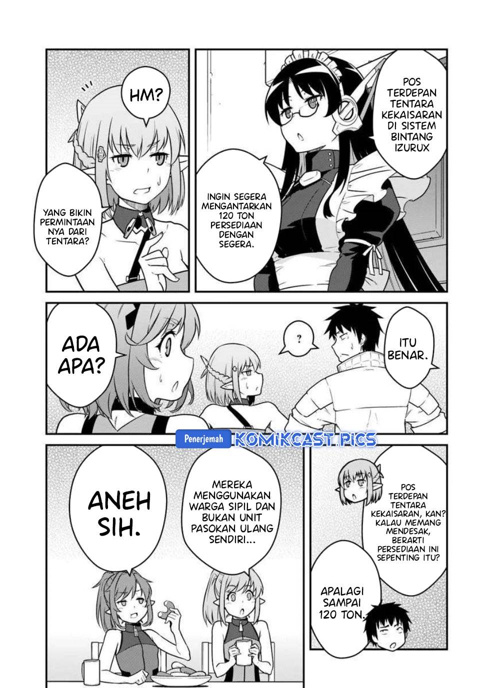 Mezametara Saikyou Soubi to Uchuusen-mochi Datta no de, Ikkodate Mezashite Youhei Toshite Jiyuu ni Ikitai Chap 50.2 - Next Chap 51.2
