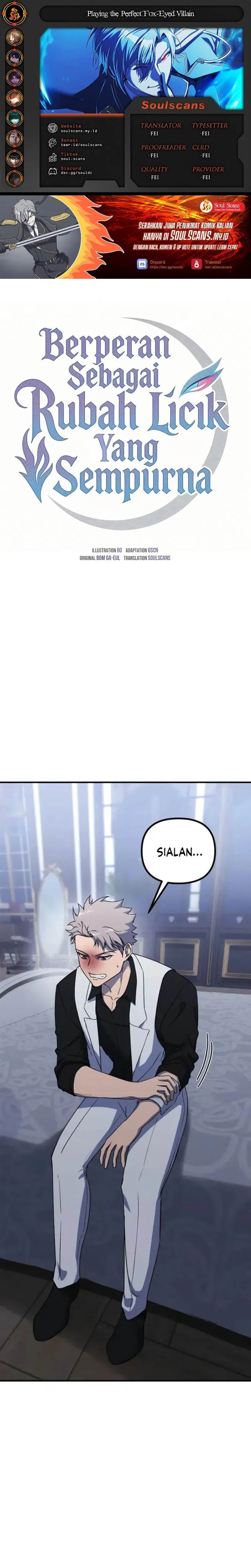 Playing the Perfect Fox-Eyed Villain Chap 37 - Next Chap 38