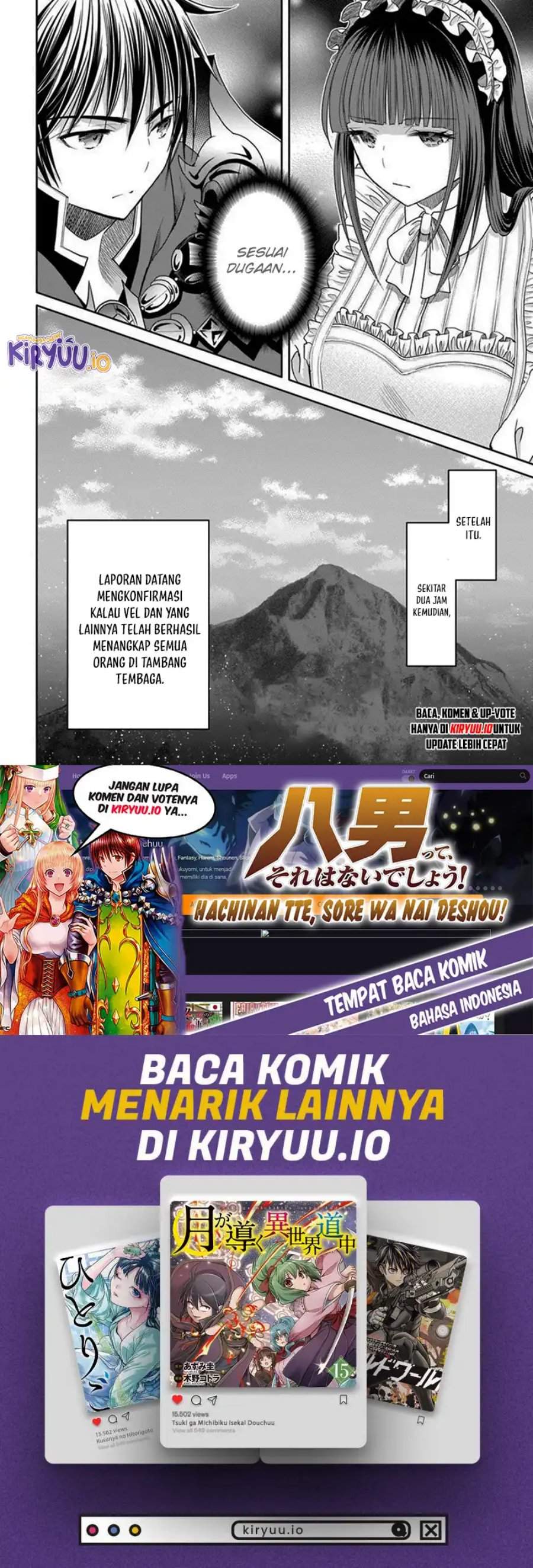 Hachinan tte, Sore wa Nai Deshou! Chap 107 - Next Chap 108