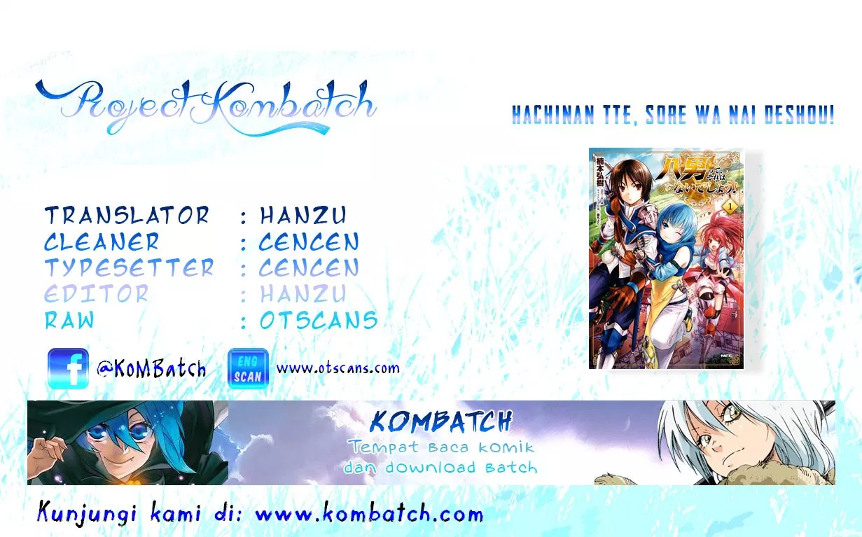 Hachinan tte, Sore wa Nai Deshou! Chap 5 - Next Chap 6
