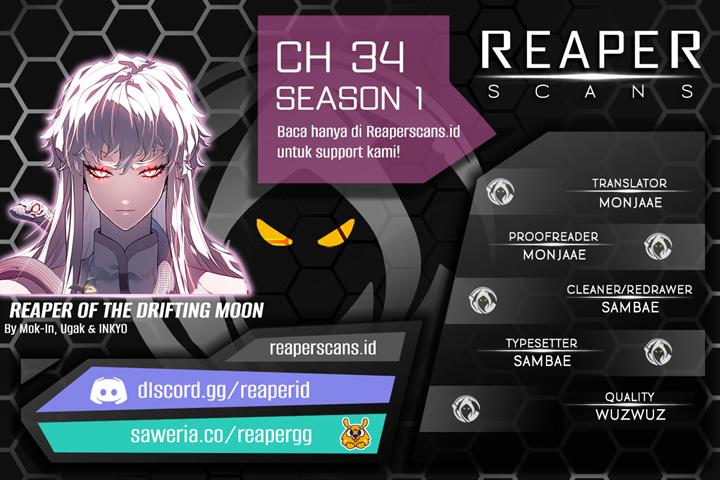Grim Reaper of the Drifting Moon Chap 34 - Next Chap 35