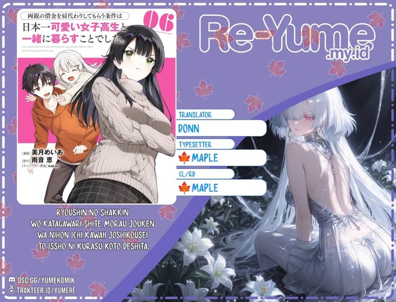 Komik Ryoushin no Shakkin wo Katagawari Shite Morau Jouken wa Nihon’ichi Kawaii Joshikousei to Issho ni Kurasu Koto Chap 40 - Next Chap 41