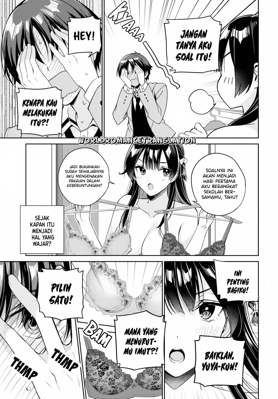 Komik Ryoushin no Shakkin wo Katagawari Shite Morau Jouken wa Nihon’ichi Kawaii Joshikousei to Issho ni Kurasu Koto Chap 15 - Next Chap 16