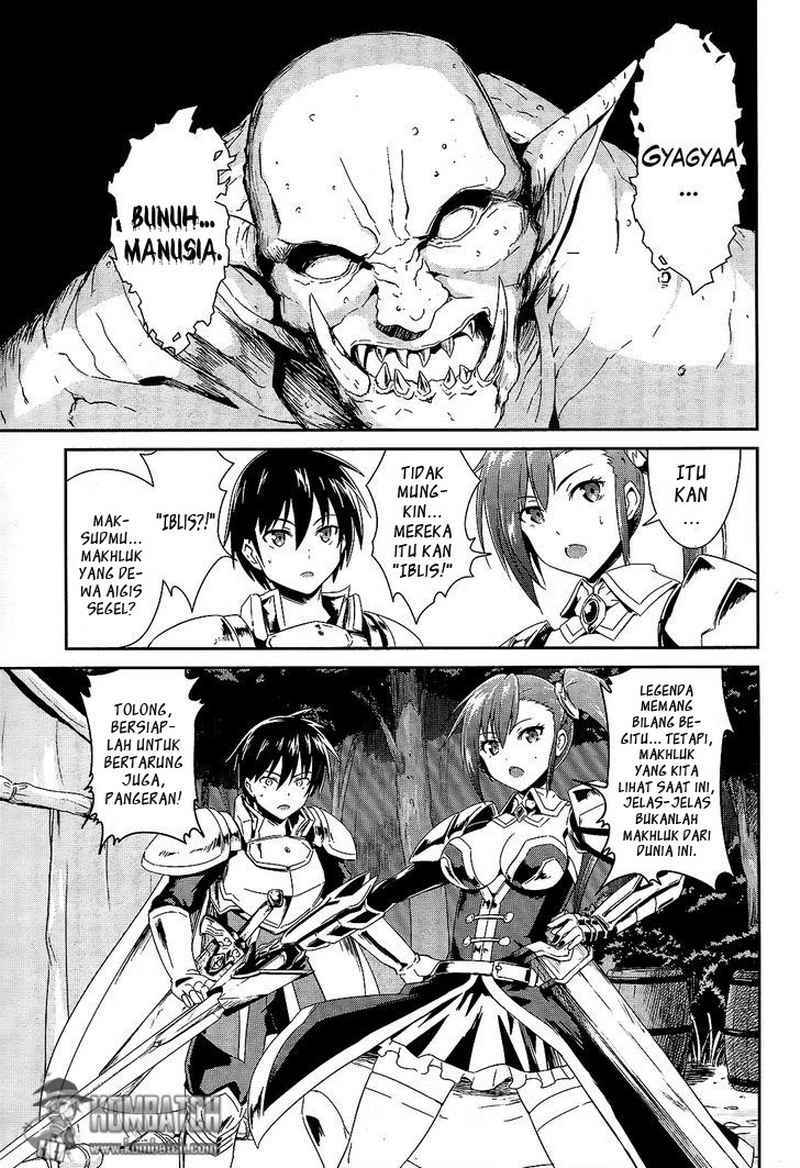 Sennen Sensou Aigis – Eiyuu no Kizuna Chap 1 - Next Chap 2