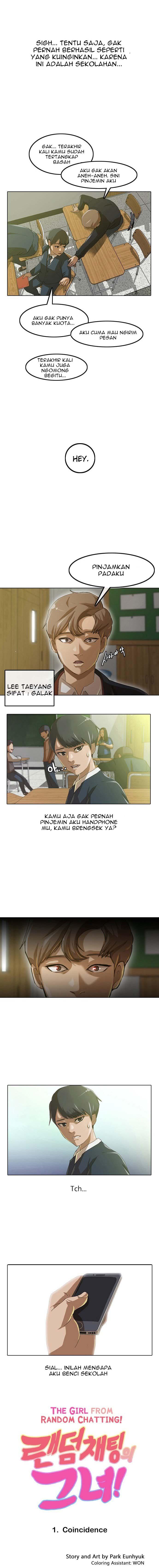 The Girl from Random Chatting! Chap 1 - Next Chap 2