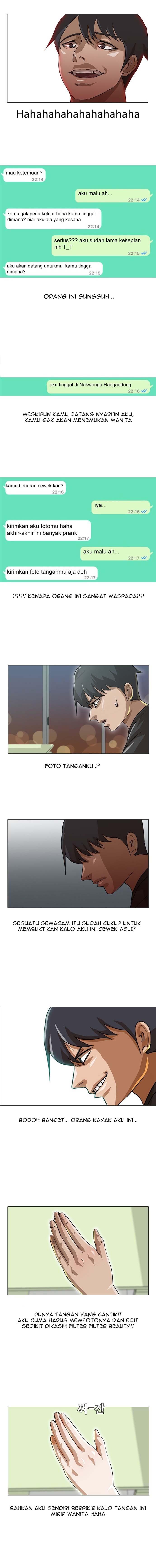 The Girl from Random Chatting! Chap 14 - Next Chap 15