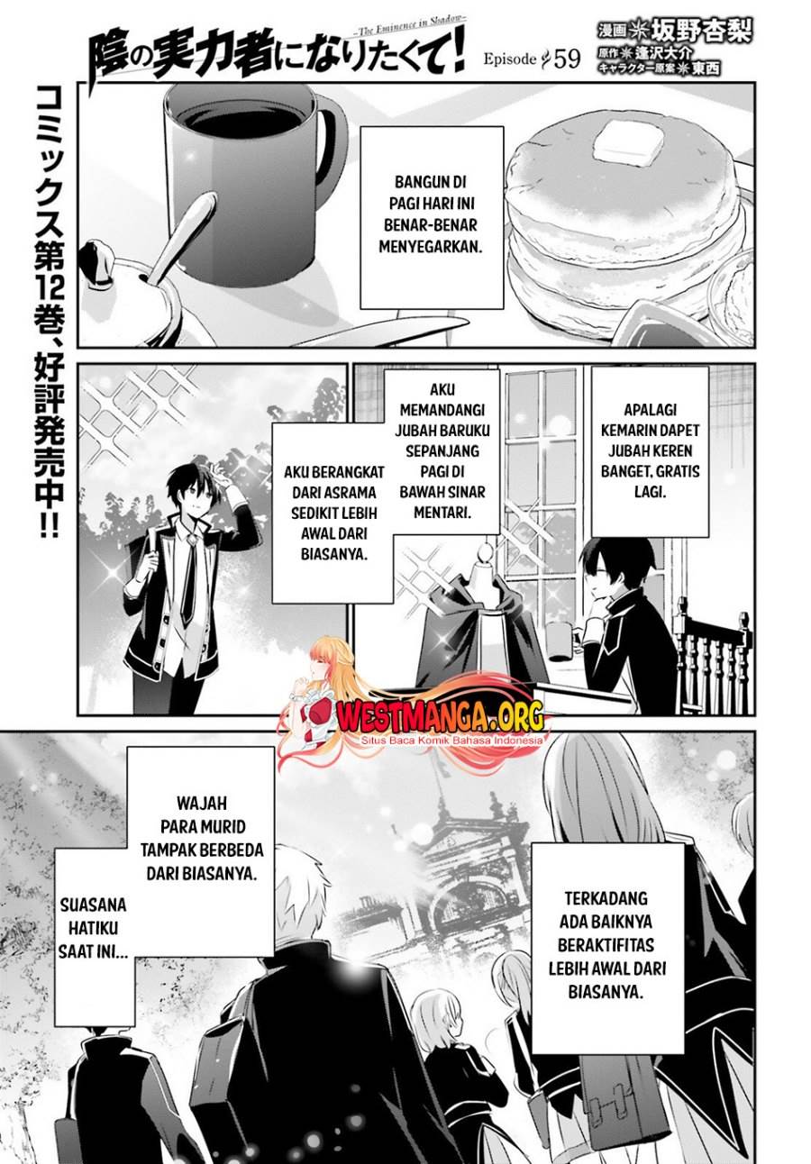 Kage no Jitsuryokusha ni Naritakute Chap 59 - Next Chap 60
