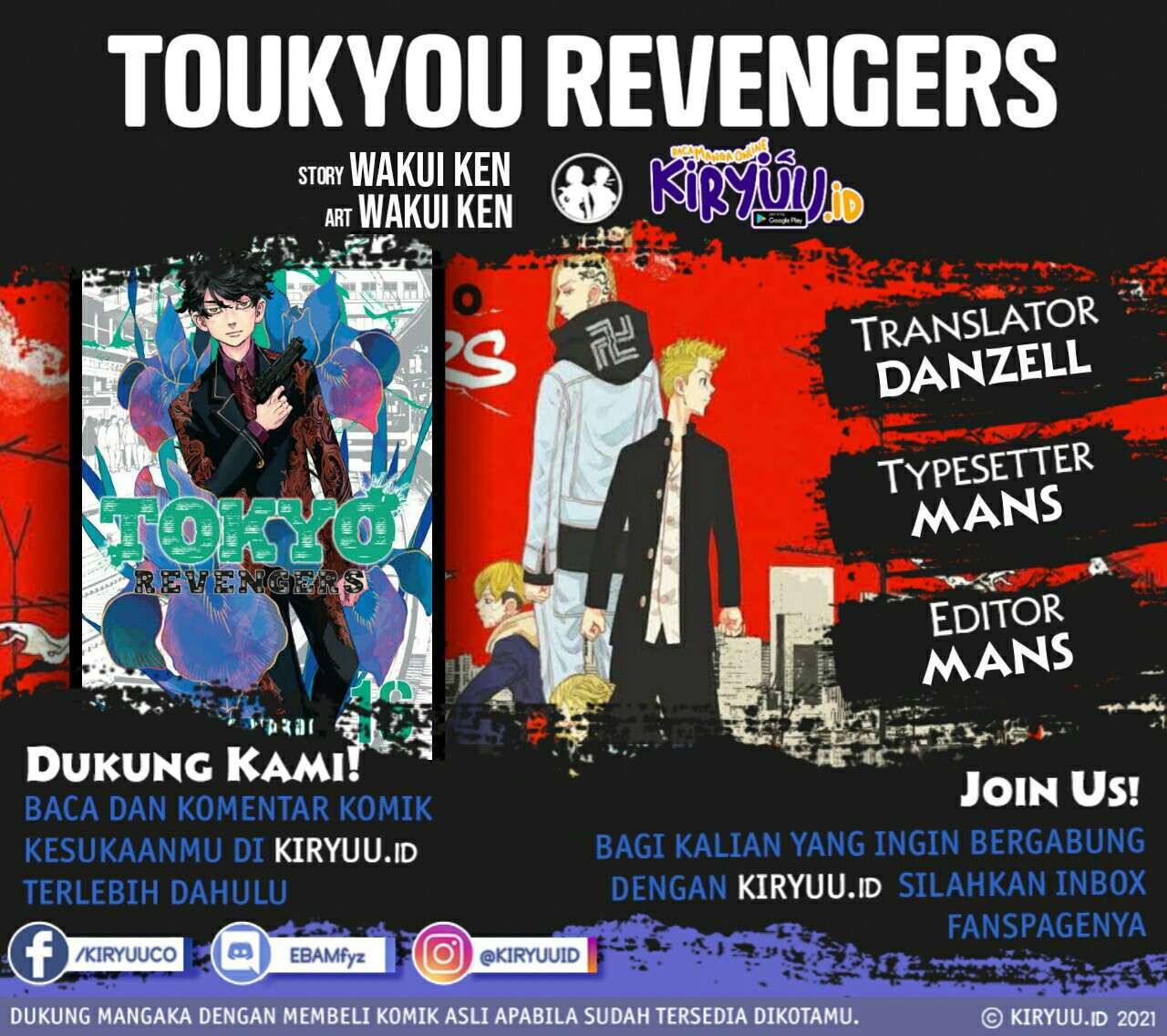 Tokyo卍Revengers Chap 143 - Next Chap 144