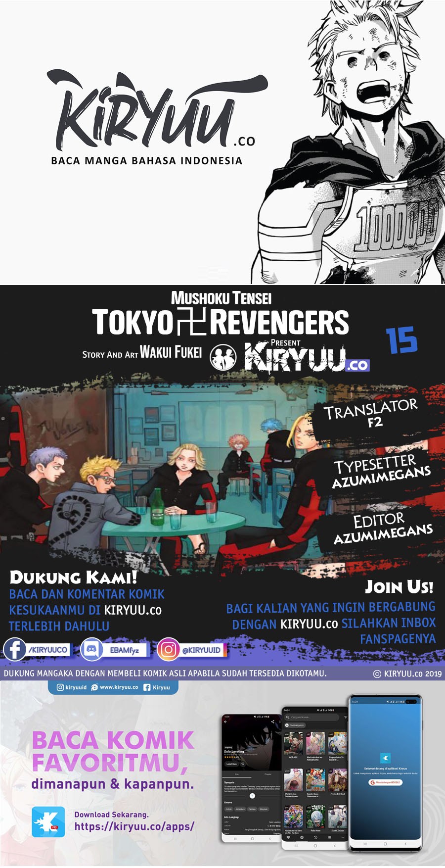 Tokyo卍Revengers Chap 15 - Next Chap 16