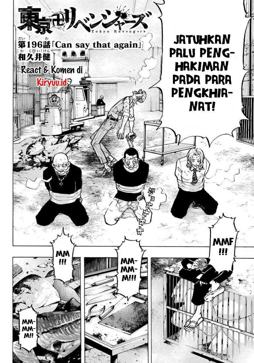 Tokyo卍Revengers Chap 196 - Next Chap 197
