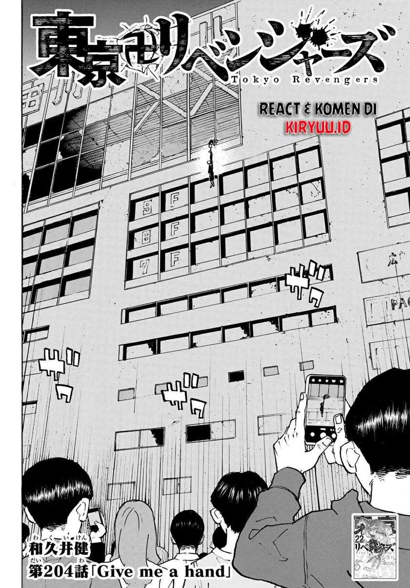 Tokyo卍Revengers Chap 204 - Next Chap 205