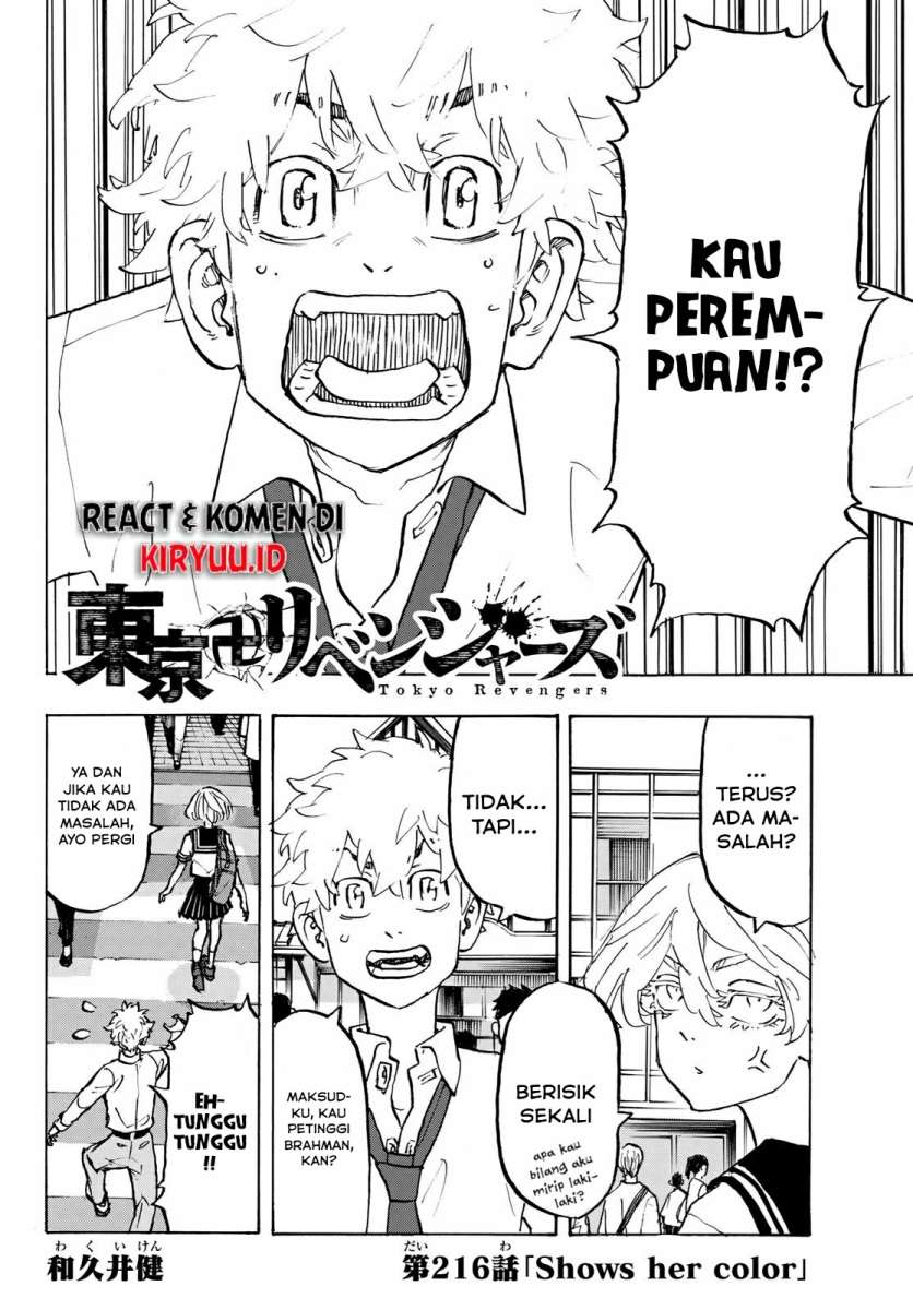 Tokyo卍Revengers Chap 216 - Next Chap 217