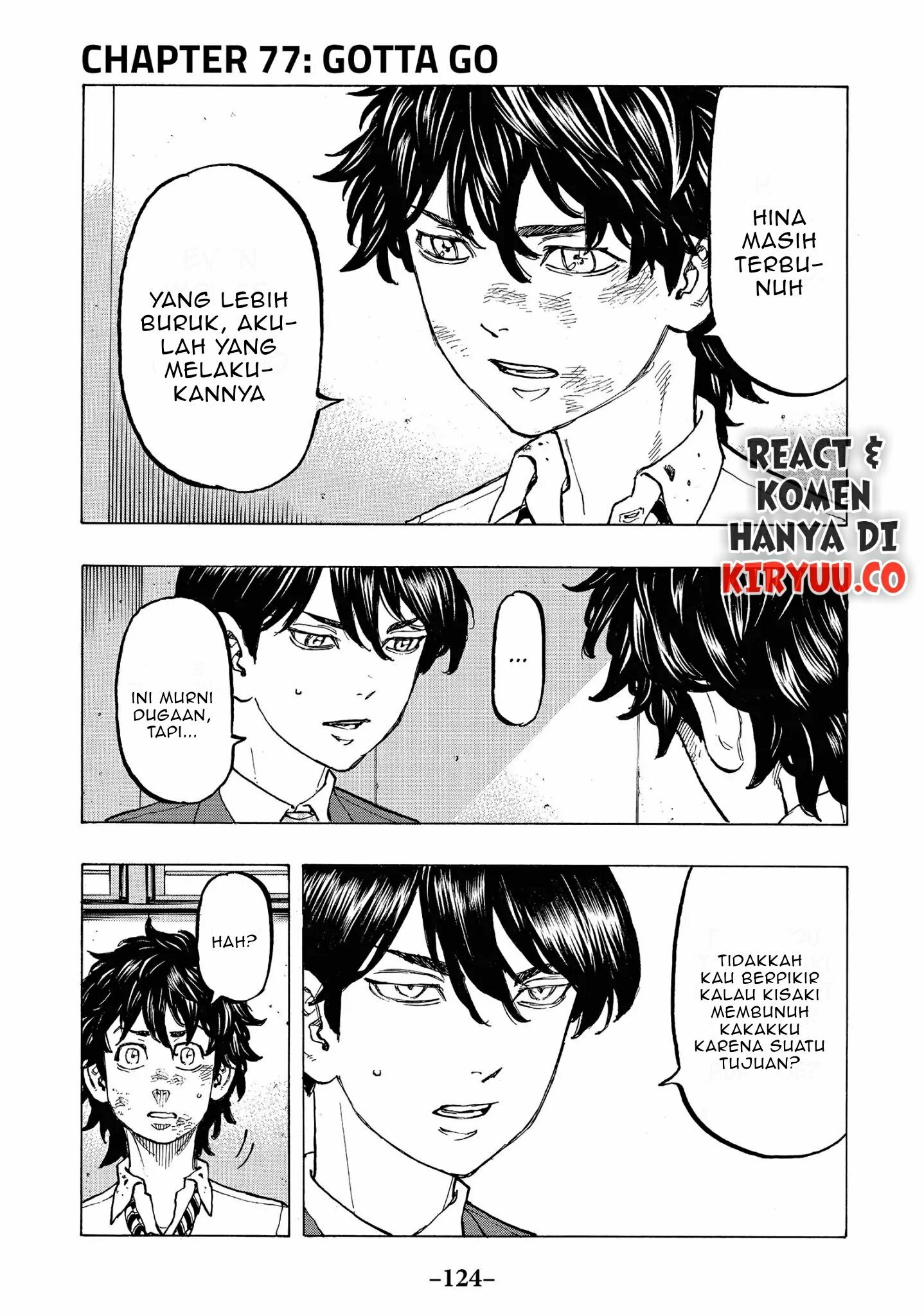 Tokyo卍Revengers Chap 77 - Next Chap 78