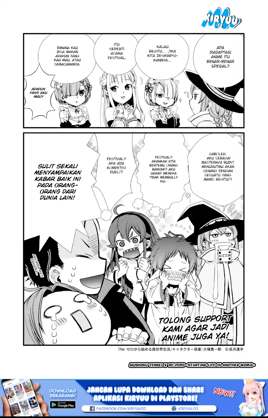 Mushoku Tensei: Isekai Ittara Honki Dasu Chap 51.5 - Next Chap 52.5