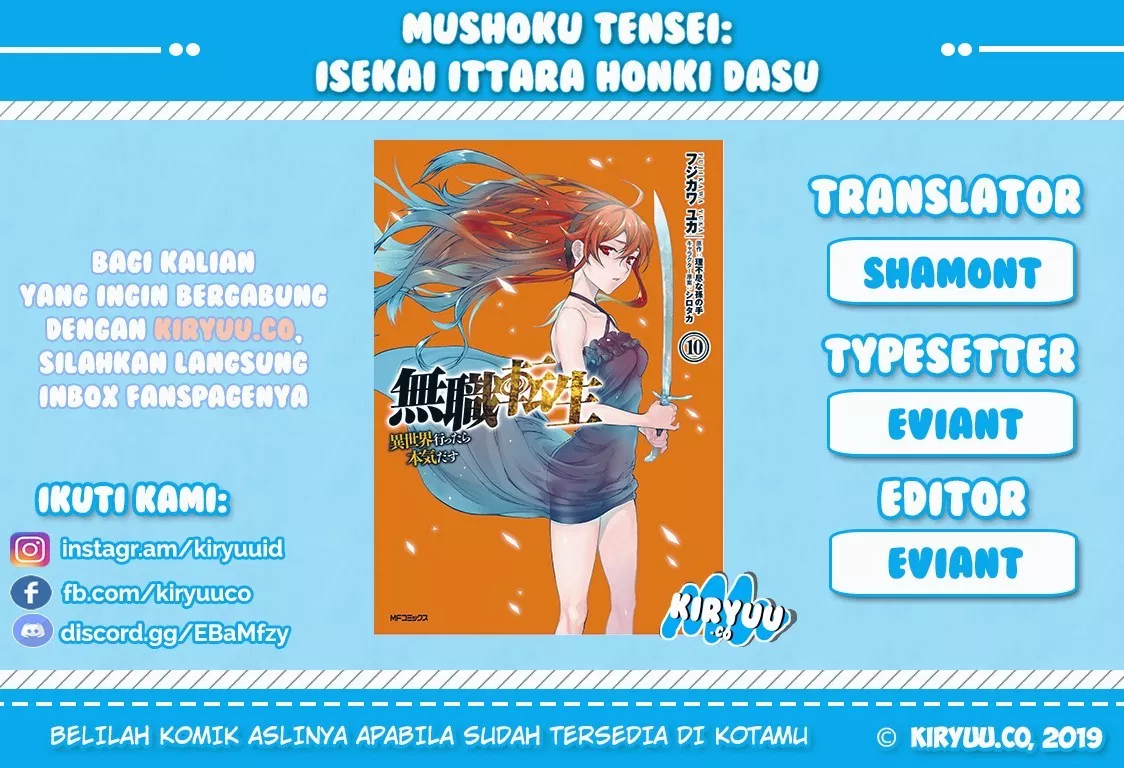 Mushoku Tensei: Isekai Ittara Honki Dasu Chap 52 - Next Chap 53