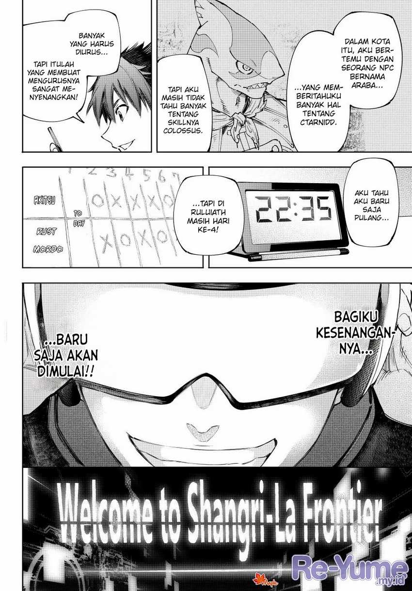 Shangri-La Frontier ~ Kusoge Hunter, Kamige ni Idoman to su~ Chap 161 - Next Chap 162