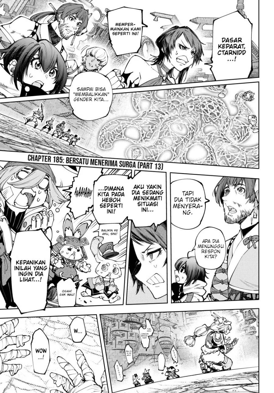 Shangri-La Frontier ~ Kusoge Hunter, Kamige ni Idoman to su~ Chap 185 - Next Chap 186