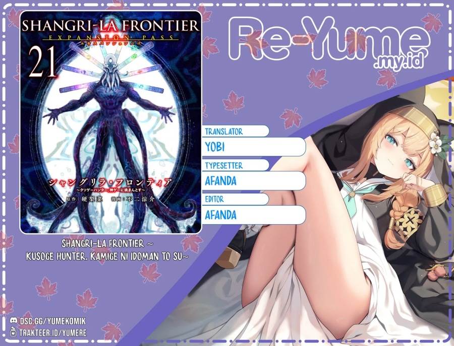 Shangri-La Frontier ~ Kusoge Hunter, Kamige ni Idoman to su~ Chap 187 - Next Chap 188