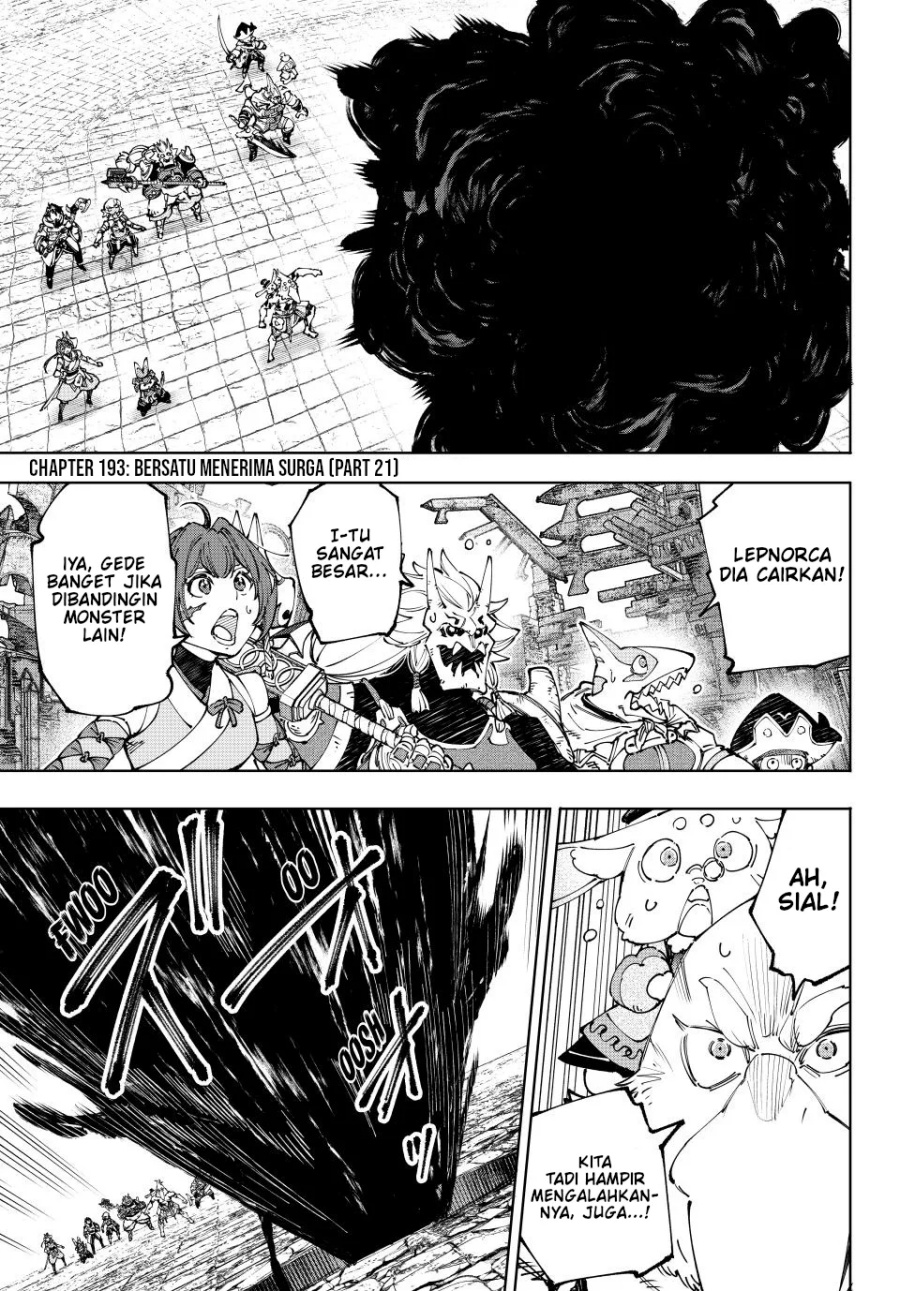 Shangri-La Frontier ~ Kusoge Hunter, Kamige ni Idoman to su~ Chap 193 - Next Chap 194