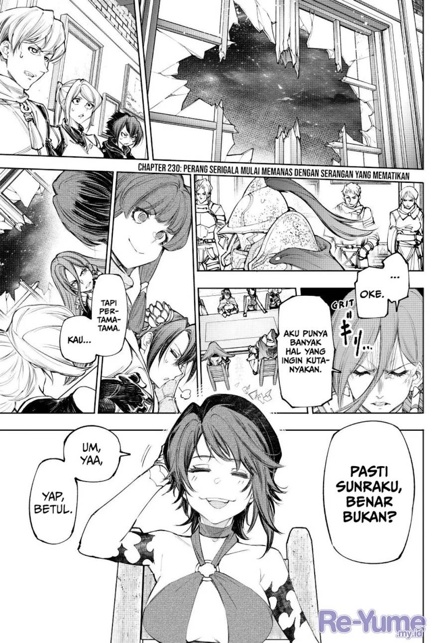 Shangri-La Frontier ~ Kusoge Hunter, Kamige ni Idoman to su~ Chap 230 - Next Chap 231