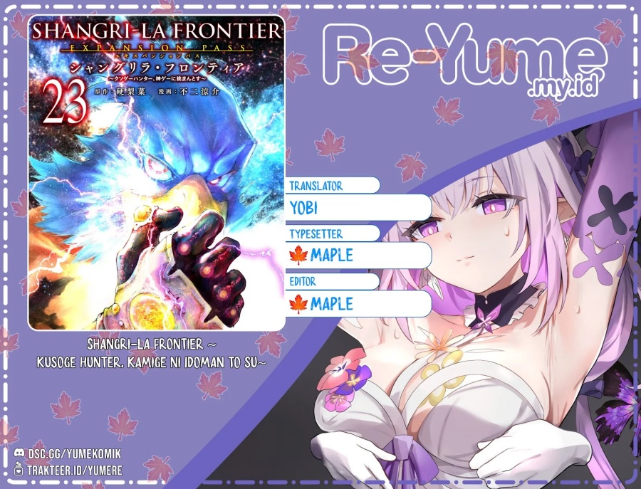 Shangri-La Frontier ~ Kusoge Hunter, Kamige ni Idoman to su~ Chap 228 - Next Chap 229