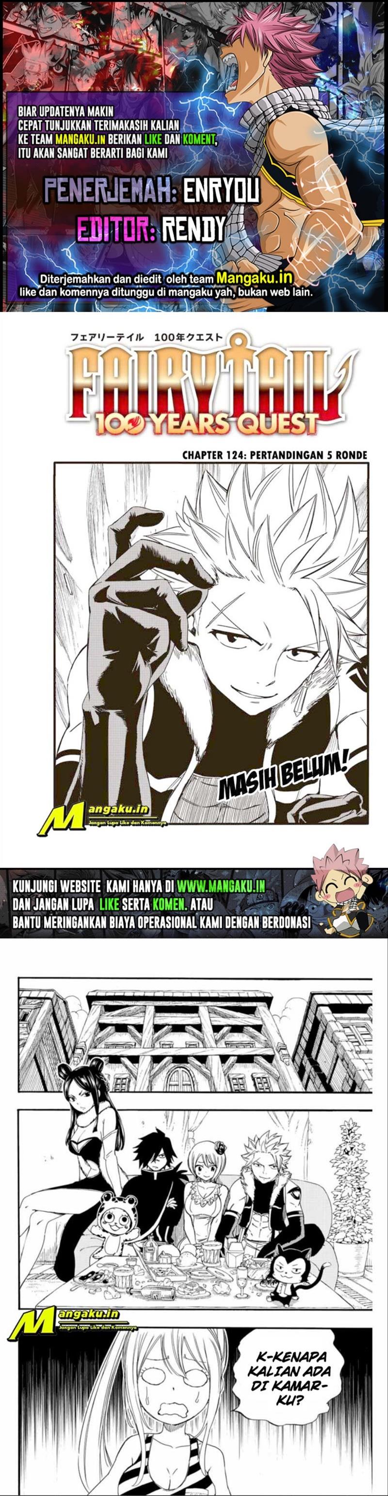 Fairy Tail: 100 Years Ques Chap 124 - Next Chap 125