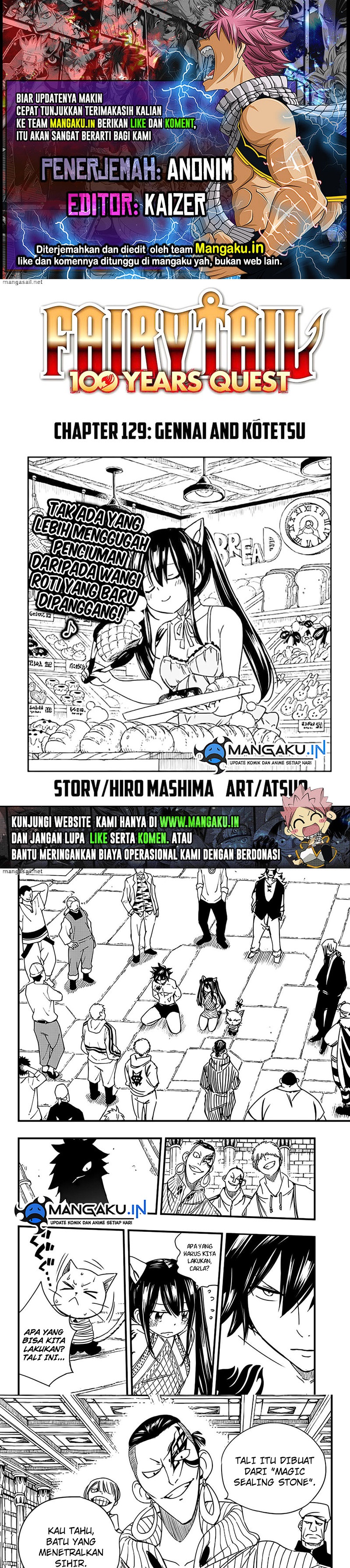 Fairy Tail: 100 Years Ques Chap 129 - Next Chap 130