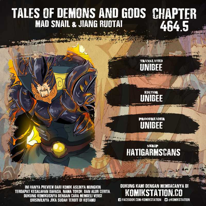 Tales of Demons and Gods Chap 464.5 - Next Chap 465.5