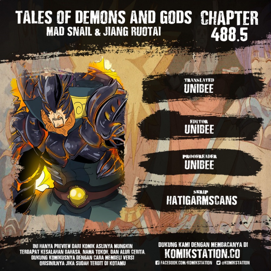 Tales of Demons and Gods Chap 488.5 - Next Chap 489.5