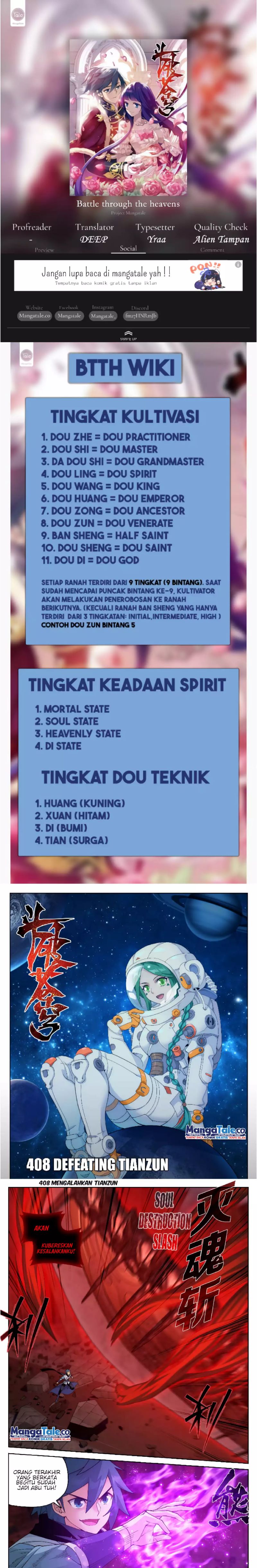 Battle Through the Heavens Chap 408 - Next Chap 409