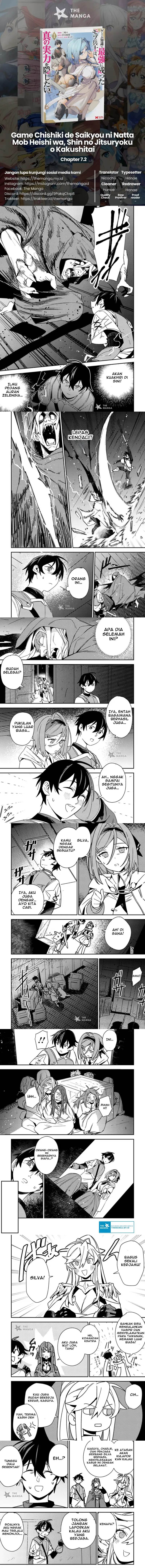 Game Chishiki de Saikyou ni Natta Mob Heishi wa, Shin no Jitsuryoku wo Kakushitai Chap 7.2 - Next Chap 8.2