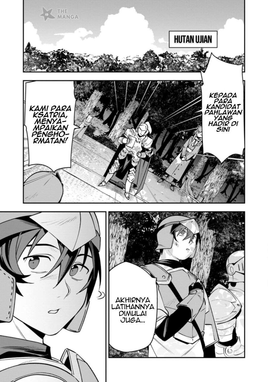 Game Chishiki de Saikyou ni Natta Mob Heishi wa, Shin no Jitsuryoku wo Kakushitai Chap 13.1 - Next Chap 14.1