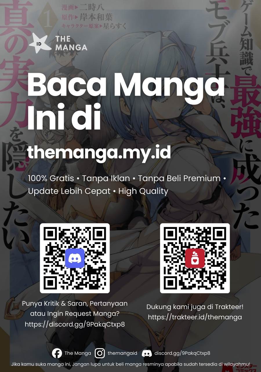 Game Chishiki de Saikyou ni Natta Mob Heishi wa, Shin no Jitsuryoku wo Kakushitai Chap 10.3 - Next Chap 11.3