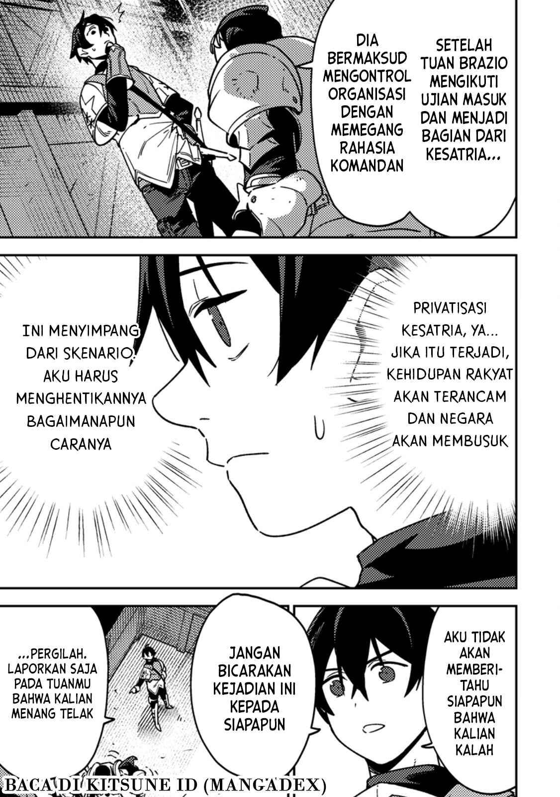 Game Chishiki de Saikyou ni Natta Mob Heishi wa, Shin no Jitsuryoku wo Kakushitai Chap 3.2 - Next Chap 4.2