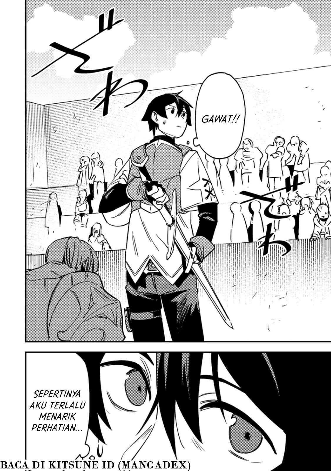 Game Chishiki de Saikyou ni Natta Mob Heishi wa, Shin no Jitsuryoku wo Kakushitai Chap 3.3 - Next Chap 4.3