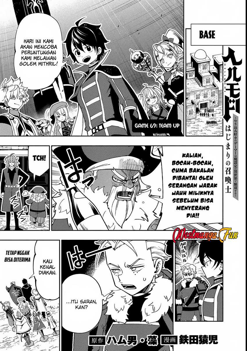 Hell Mode: Yarikomi Suki no Gamer wa Hai Settei no Isekai de Musou Suru Chap 69 - Next Chap 70